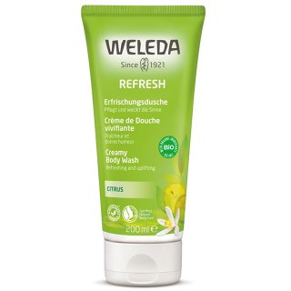 Weleda Refresh Citrus Creamy Body Wash Natural Body Wash