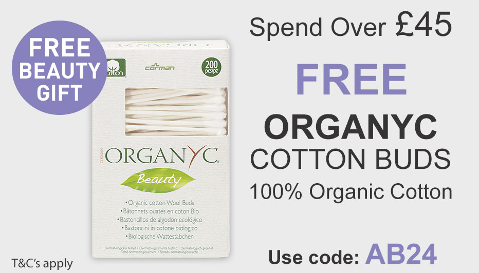 All Natural Me Spend Over 45 and Get a Free ORGANYC Cotton Buds. Use Code AB24 at checkout