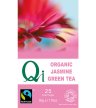 Qi Teas Organic Green Tea Jasmine Natural Green Tea Vegan