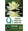 Qi Teas Organic Chun Mee Loose Leaf Tea Traditional Green Tea