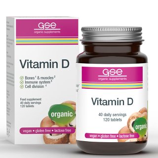 Gse Organic Supplements Vitamin D Natural Supplements Vegan