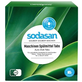 Sodasan Dishwasher Tablet Environmentally Friendly Dishwashing