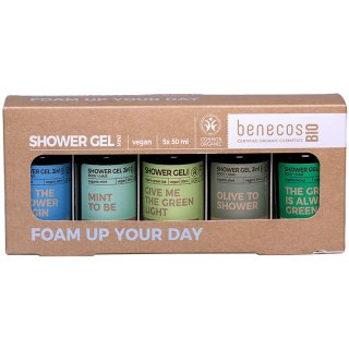 Benecos Bio Foam Up Your Day Mini Shower Gel Set Gift Set