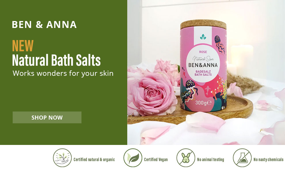 All Natural Me - NEW Ben and Anna Natural Bath Salts