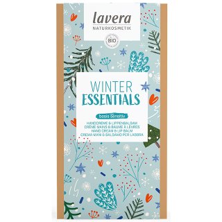 Lavera Winter Essentials Gift Set Lip Balm Hand Cream Christmas Gifts