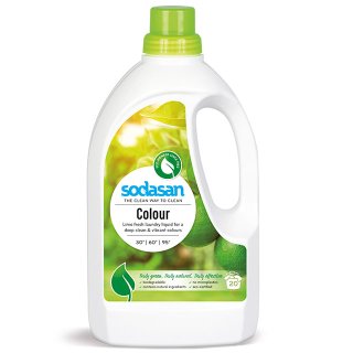 Sodasan Colour Detergent Lime Laundry Liquid Eco Friendly