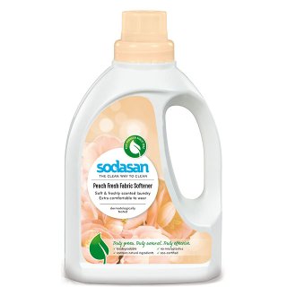 Sodasan Peach Fresh Fabric Softener Natural Clothes Softener All Natural Me