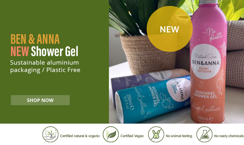 All Natural Me - Ben & Anna NEW Natural Shower Gel